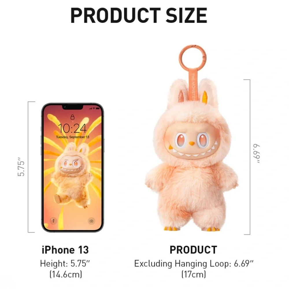 POP MART The Monsters Vinyl Plush Pendant Single Blind Box - Big into Energy - Picture 10 of 11